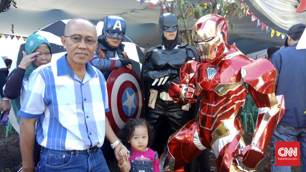 Iron Man, Batman, dan Captain America Diterjunkan Jaga TPS