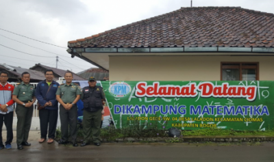 Dandim 0606 Kota Bogor Sambangi Kampung Matematika