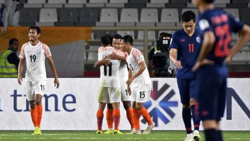 Piala Asia 2019: Thailand Dibantai India Piala Asia 2019: Thailand Dibantai India