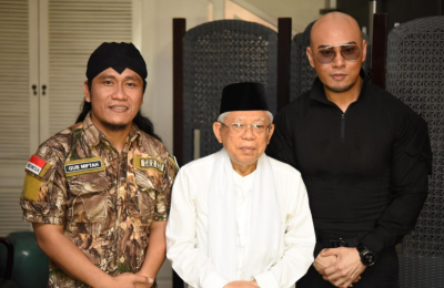 Sowan ke KH. Maruf Amin, Deddy Corbuzier Diberi 2 Pilihan Nama Islami