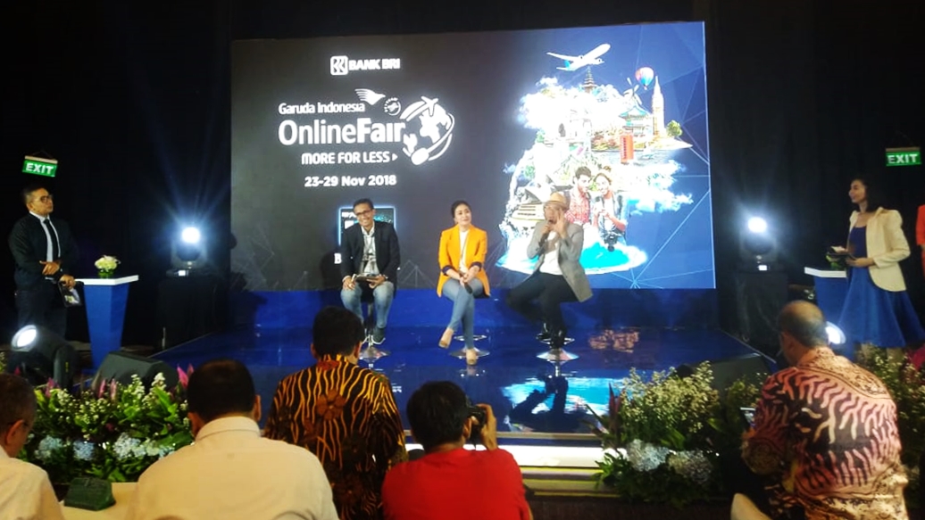 Gelar Promo Tiket Online, Garuda Targetkan Transaksi Rp 340 Miliar