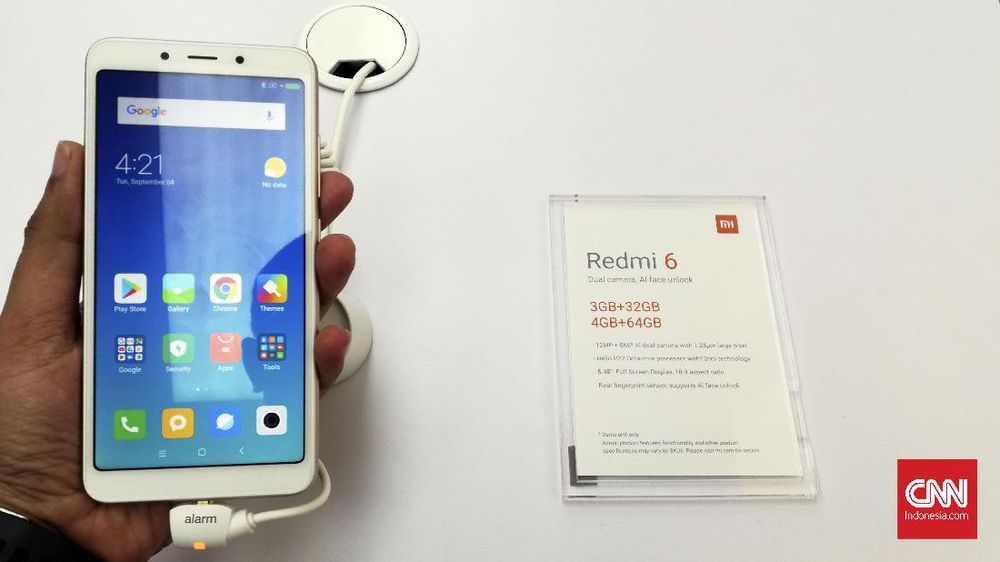 Menjajal Xiaomi Redmi 6, Ponsel Kamera Ganda Rp2 Jutaan