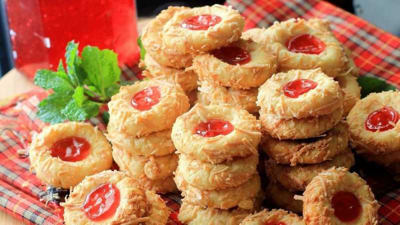 Resep Kue Kering Strawberry Thumbprint