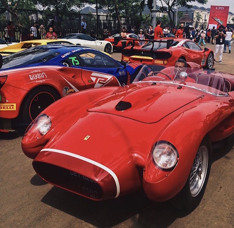 Puncak Perayaan 70 Tahun Ferrari di Indonesia