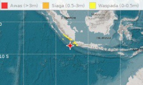 Gempa Melanda, Warga Pesisir Teluk Lampung Mengungsi
