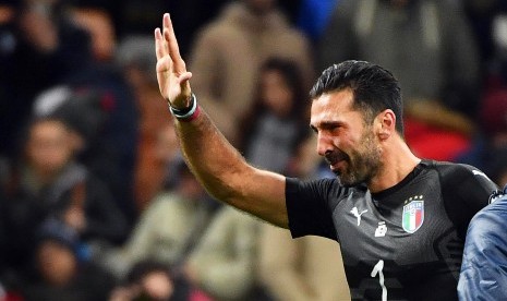 Italia Siapkan Laga Perpisahan untuk Buffon
