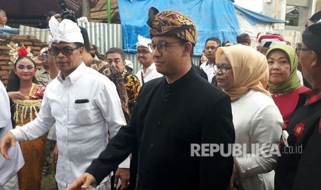 Hadiri Upacara Melasti Umat Hindu, Anies Salah Ucap Salam