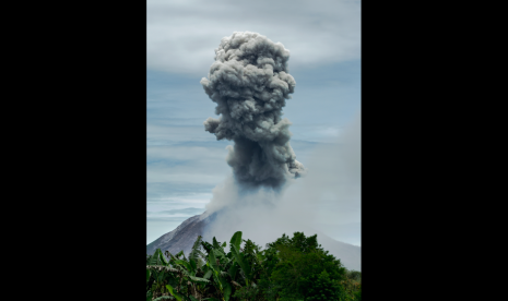 Dalam 20 Menit, Sinabung Erupsi 3 Kali Pagi Ini