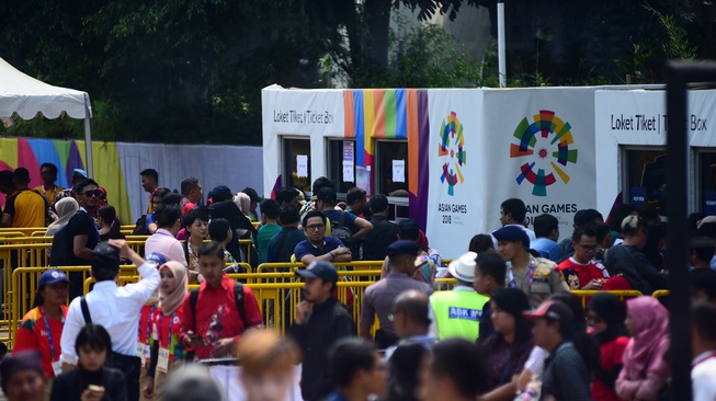 Evaluasi Sepekan Asian Games: Calo, Tiket Ganda, Bus Sedikit