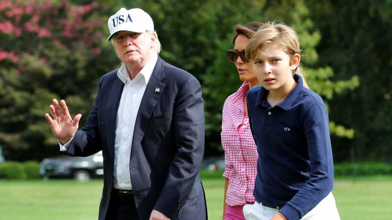 Putra Bungsu Donald Trump Berkiprah di Lapangan Hijau