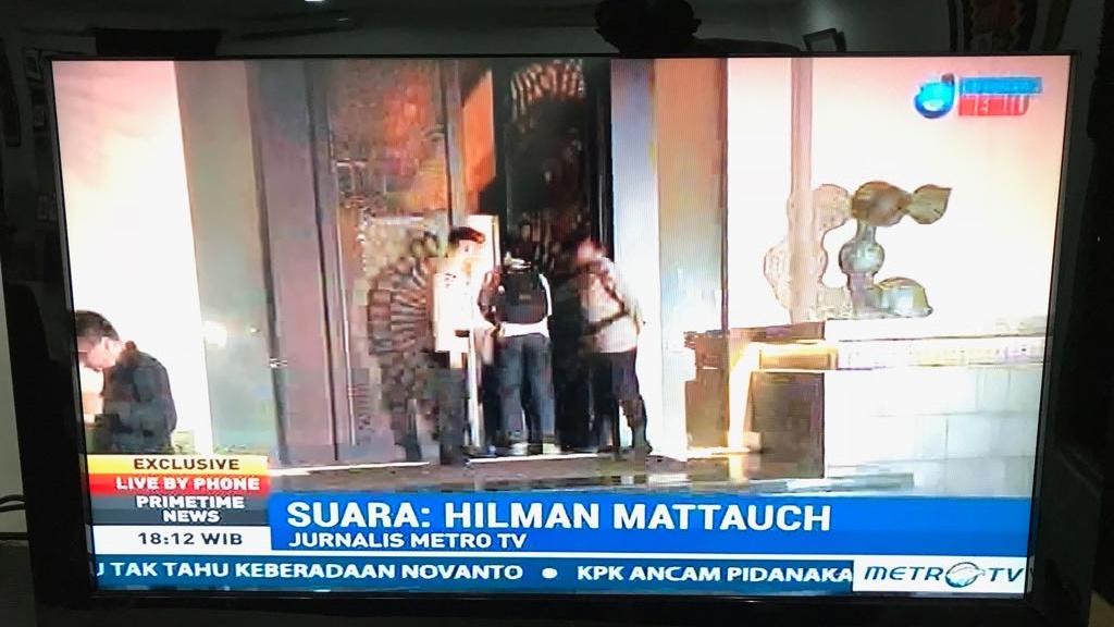Hilman, Sopir Novanto Saat Kecelakaan, Ternyata Kontributor MetroTV