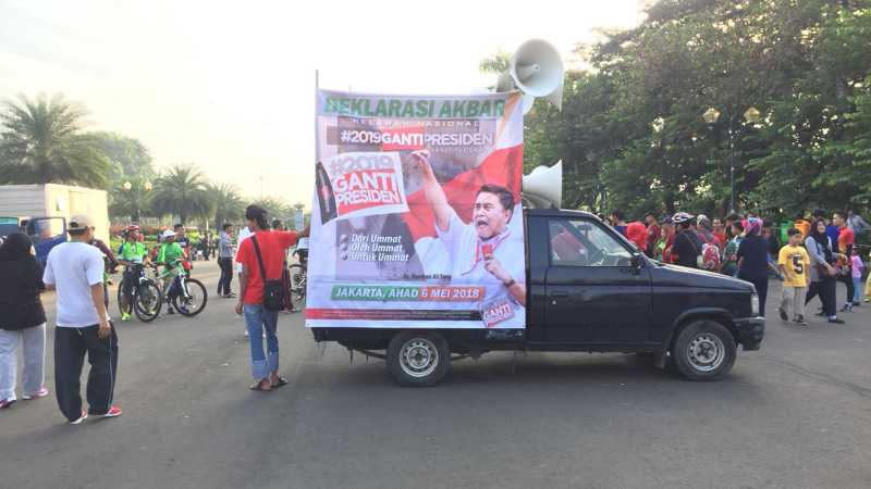 Gerakan #2019GantiPresiden Semakin Populer