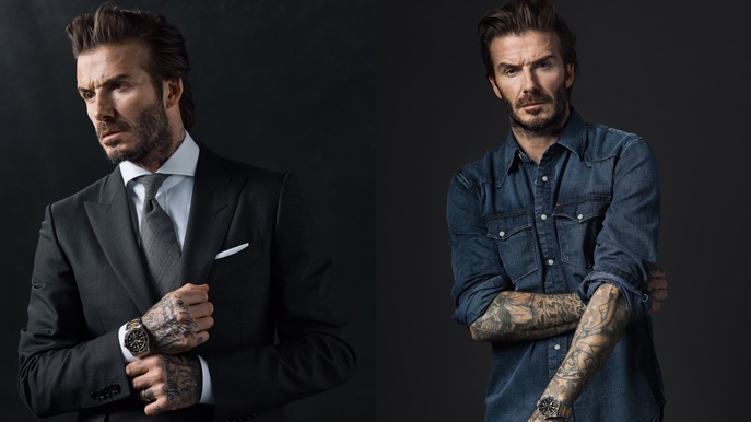 David Beckham Jadi Brand Ambassador Jam Tangan Tudor