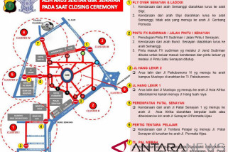 Kakorlantas imbau masyarakat tidak berkepentingan hindari GBK