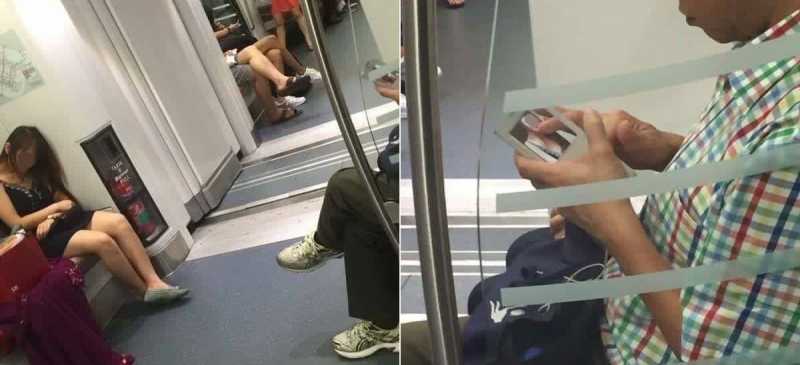 Pria Ini Tertangkap Kamera Curi Foto Wanita yang Tidur di MRT Pria Ini Tertangkap Kamera Curi Foto Wanita yang Tidur di MRT