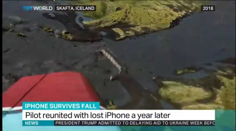 Terjatuh dari Pesawat Setahun Lalu, iPhone Ditemukan Masih Hidup Terjatuh dari Pesawat Setahun Lalu, iPhone Ditemukan Masih Hidup