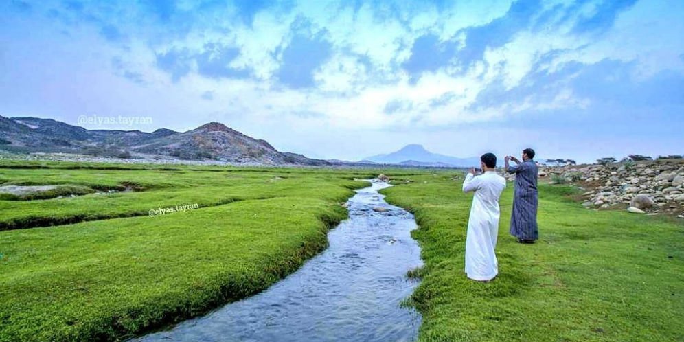 Inilah Wadi al-Bardani, Lembah Paling Indah di Arab Saudi 