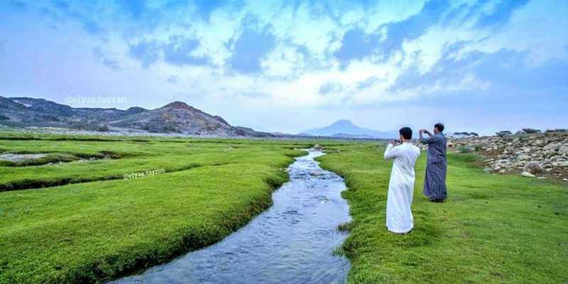 Inilah Wadi al-Bardani, Lembah Paling Indah di Arab Saudi