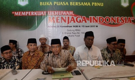  PBNU Sambut Ide Pertemukan NU-Muhammadiyah