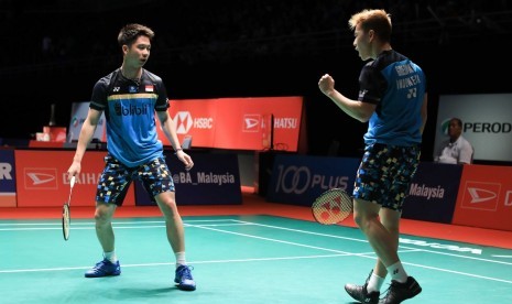 Taklukkan Ahsan/Hendra, Kevin/Marcus Raih Juara China Open