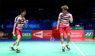 Kevin-Marcus Selangkah Lagi Juarai All England 2018