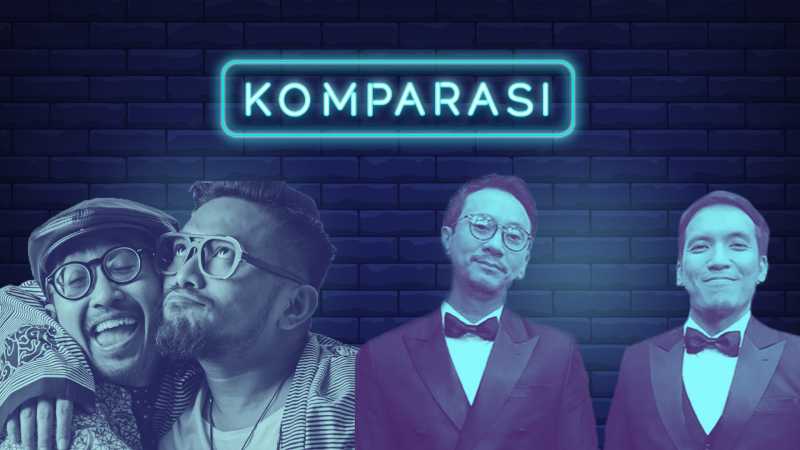 Membandingkan Pasangan Host Konyol, Danang-Darto dan Vincent-Desta