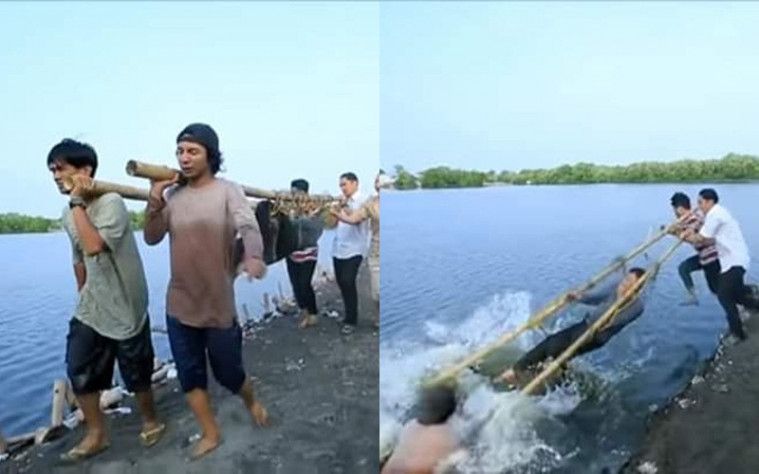 Logika Sinetron Emang Ngehe! Jalanan Udah Lebar, Tapi Sengaja Lewat Pinggir Supaya Kecebur! Logika Sinetron Emang Ngehe! Jalanan Udah Lebar, Tapi Sengaja Lewat Pinggir Supaya Kecebur!