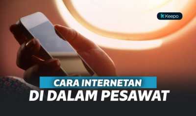 7 Cara Agar Tetap Bisa Internetan di Pesawat