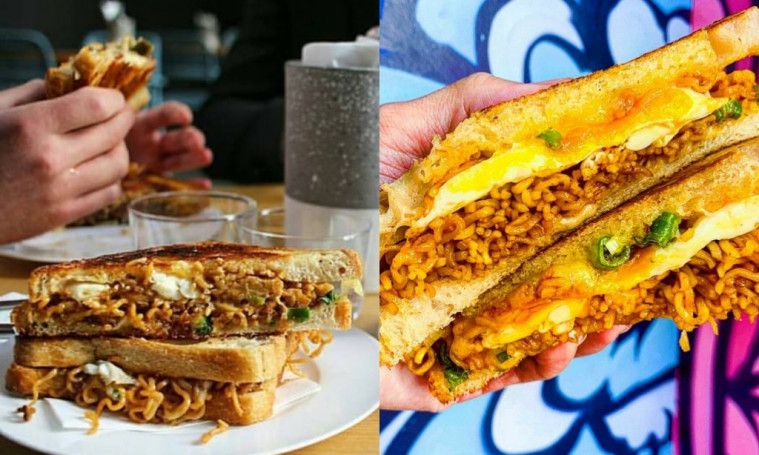 Wow, Racikan Mie Instan Asal Indonesia Jadi Menu Sandwich Terbaik di Sydney