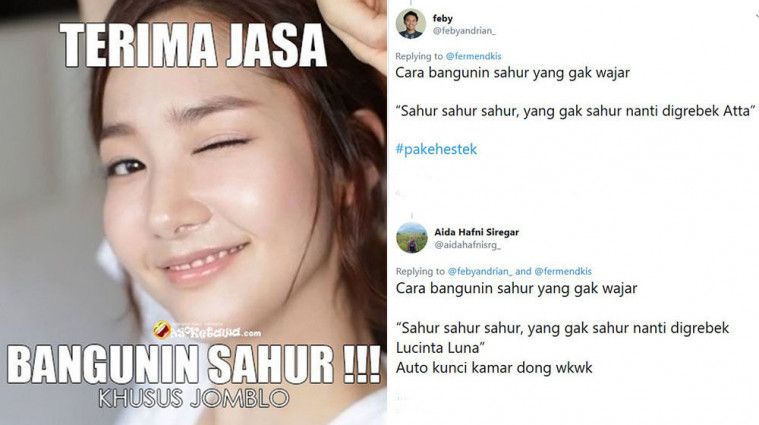 Kocak! 15 Cara nggak Wajar Bangunin Sahur ala Netizen