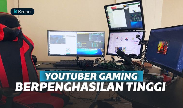 5 YouTuber Gaming dengan Penghasilan Setara Mobil Mewah