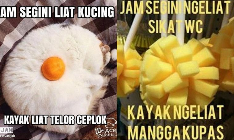 Beberapa Meme Kocak, Ketika Mata Salah Lihat Saat Bulan Puasa