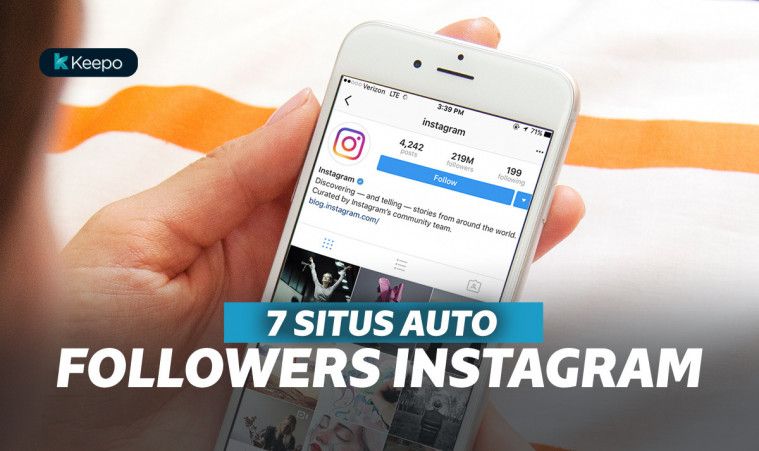 Gratis! 7 Situs Auto Followers Instagram Terbaik dan Aman, Bikin Kamu Populer