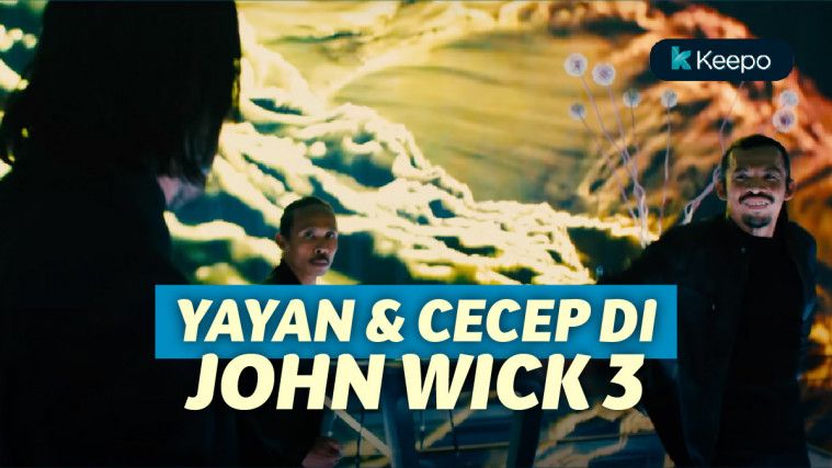 Aksi Yayan Ruhian & Cecep Arif Rahman di John Wick Chapter 3: Parabellum