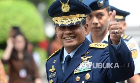 Mantan KSAU Penuhi Panggilan KPK Mantan KSAU Penuhi Panggilan KPK