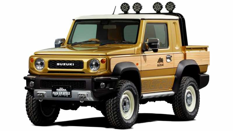  Suzuki Jimny Dirombak, Jadi Pikap dan Mirip Toyota FJ40