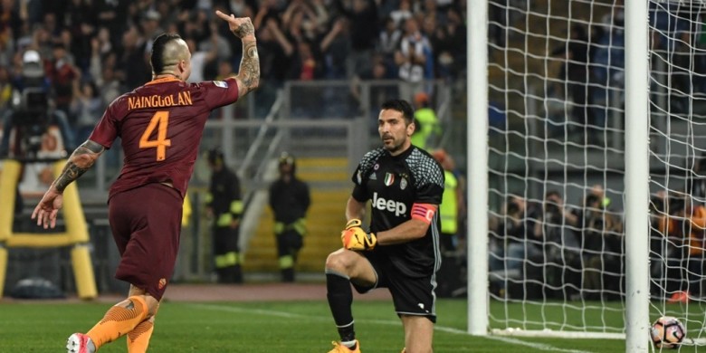 Gol Radja Nainggolan Gagalkan Pesta Juventus