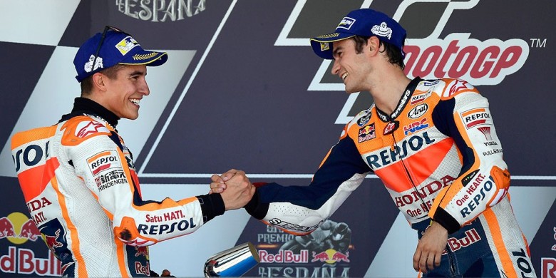 Ketika Marquez dan Pedrosa Menangi TractorGP Pertama