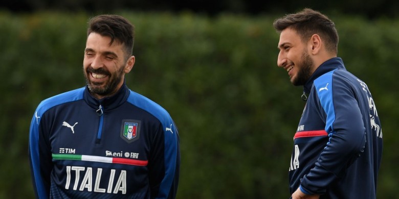 Satu Perbedaan Buffon dan Donnarumma Saat Masih Muda