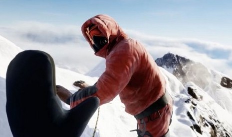 Keseruan Mendaki Everest dengan Gim Virtual Reality