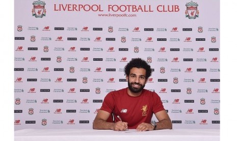 Liverpool Resmi Kontrak Mohamed Salah