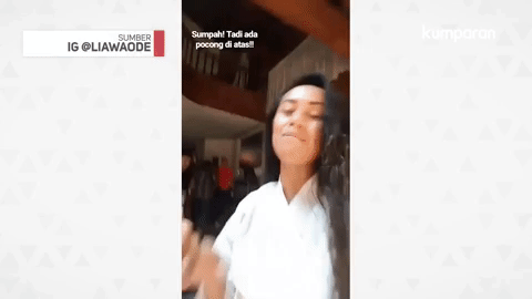 Ketika Lia Waode Lihat Penampakan Pocong Ketika Lia Waode Lihat Penampakan Pocong