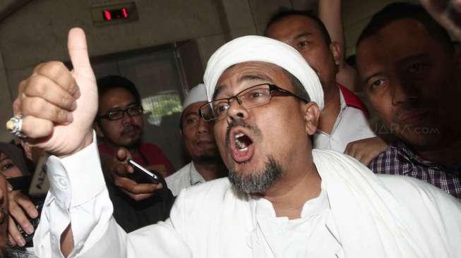 Rizieq Shihab Sekarang Resmi Jadi Buronan Polisi