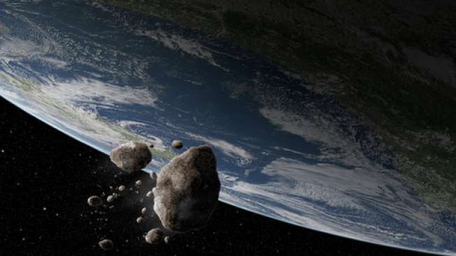 Selamat! Asteroid Seukuran Ikan Paus Hanya Melewati Bumi Selamat! Asteroid Seukuran Ikan Paus Hanya Melewati Bumi