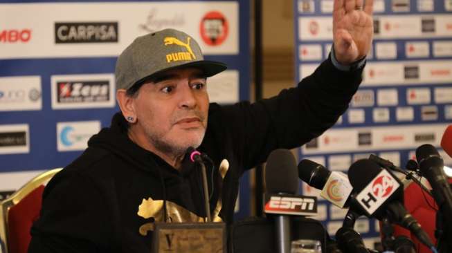 Lima Tahun Menganggur, Maradona Dapat Pekerjaan