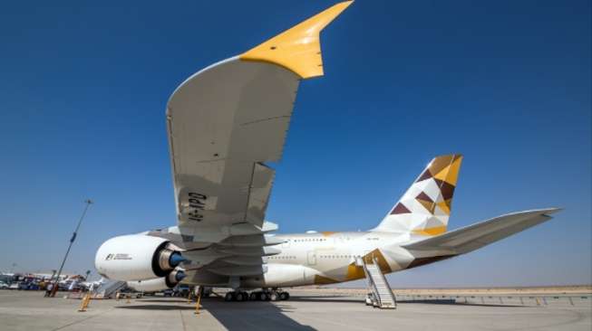 Etihad Airways Hentikan Sementara Penerbangan ke Qatar