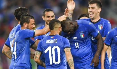 Balotelli Cetak Gol, Italia Kalahkan Arab Saudi