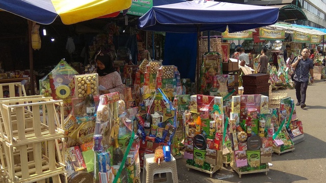 Kisah Pedagang Parsel Lebaran: Penjualan Sepi Usai Kerusuhan 22 Mei