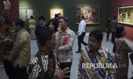 Lukisan Nyi Roro Kidul Asli Dipamerkan di Galeri Nasional