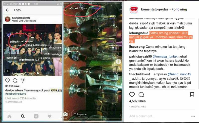 Ayu Ting Ting Digosipkan Mabuk, Netizen Salah Fokus ke Caesar Ayu Ting Ting Digosipkan Mabuk, Netizen Salah Fokus ke Caesar